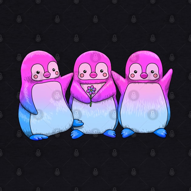 Bi Penguins by Art by Veya